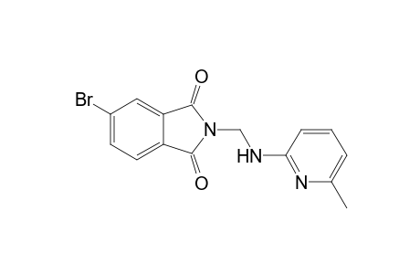 4-Bromo-N-[(6-methyl-2-pyridyl)aminomethyl]phthalimide