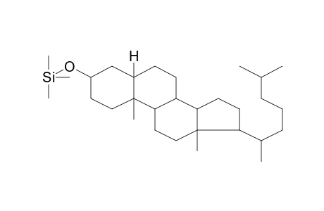 3-[(Trimethylsilyl)oxy]cholestane