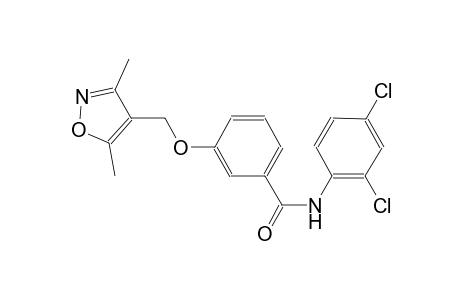 benzamide, N-(2,4-dichlorophenyl)-3-[(3,5-dimethyl-4-isoxazolyl)methoxy]-