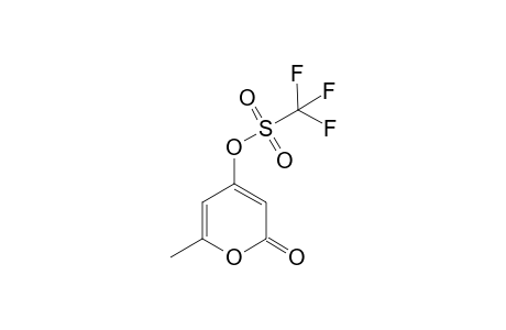 6-Methyl-2-oxo-2H-pyran-4-yl trifluoromethanesulfonate