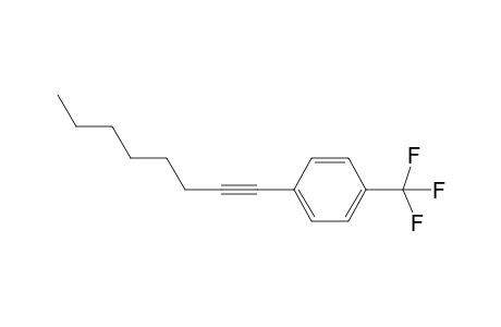 1-(Oct-1-yn-1-yl)-4-(trifluoromethyl)benzene