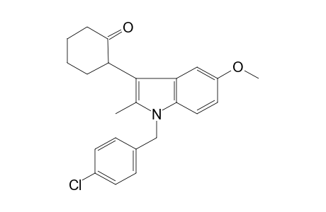 2-[1-(p-chlorobenzyl)-5-methoxy-2-methylindol-3-yl]cyclohexanone