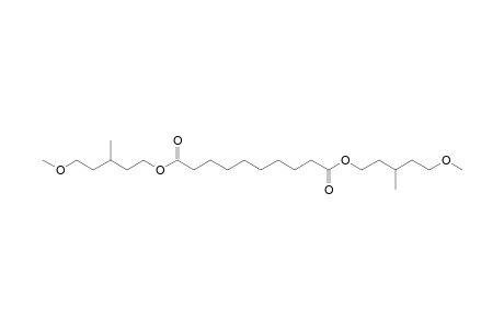 Sebacic acid, di(5-methoxy-3-methylpentyl) ester