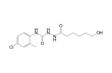 4-(4-chloro-o-tolyl)-1-(6-hydroxyhexanoyl)semicarbazide