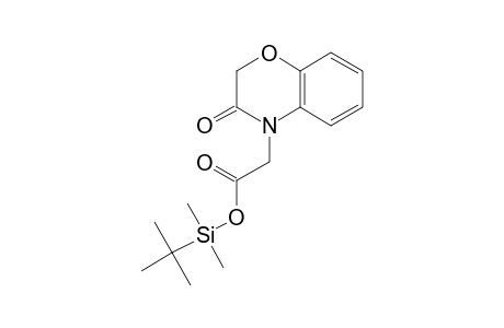 (3-oxo-2,3-Dihydro-4H-1,4-benzoxazin-4-yl)acetic acid, tert-butyldimethylsilyl ester