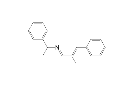 Benzenemethanamine, .alpha.-methyl-N-(2-methyl-3-phenyl-2-propenylidene)-, (E,E)-