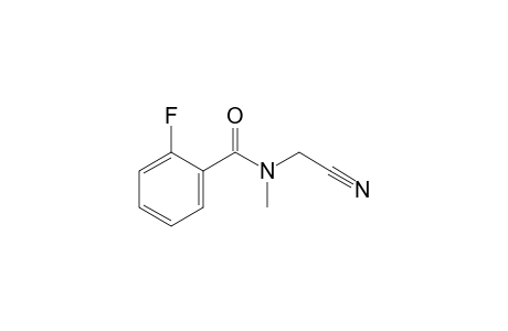 N-cyanomethyl-2-fluoro-N-methylbenzamide