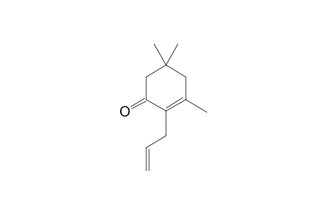 2-Cyclohexen-1-one, 3,5,5-trimethyl-2-(2-propenyl)-