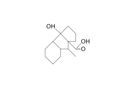 (1RS, 2RS,7RS,8RS,9Sr)-1-hydroxy-8-methyl-tricyclo-[7.3.0(2,7).0(1,9)]-dodecane-9-carboxylic-acid