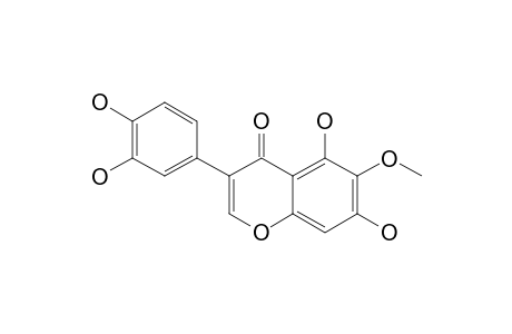 IRILIN-D;3',4',5,7-TETRAHYDROXY-6-METHOXYISOFLAVONE