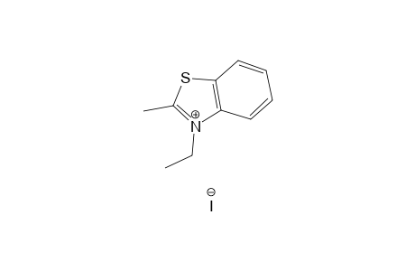 N-ETHYL-2-METHYLBENZOTHIAZOLIUM-QUATERNARY-IODIDE