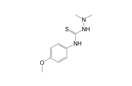 1,1-dimethyl-4-(p-methoxyphenyl)-3-thiosemicarbazide