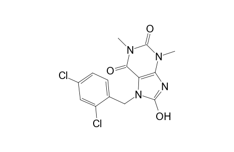 7-(2,4-Dichloro-benzyl)-8-hydroxy-1,3-dimethyl-3,7-dihydro-purine-2,6-dione