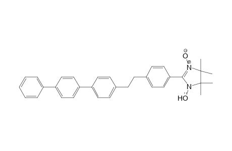 4,4,5,5-Tetramethyl-2-{4'-(2"-[1,1':4',1"]terphenyl-4''-ylethyl)phenyl}-4,5-dihydroimidazole-1-oxyl-3-oxide