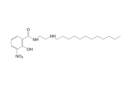 N-[2-(dodecylamino)ethyl]-3-nitrosalicylamide