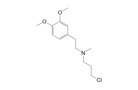3-Chloro-N-[2-(3,4-dimethoxyphenyl)ethyl]-N-methyl-1-propanamine