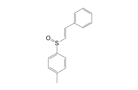 1-Methyl-4-{[(E)-2-phenylethenyl]sulfinyl}benzene