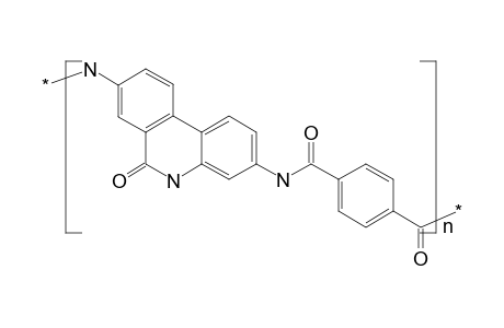 Poly(3,8-phenanthridinonediyl terephthalamide)