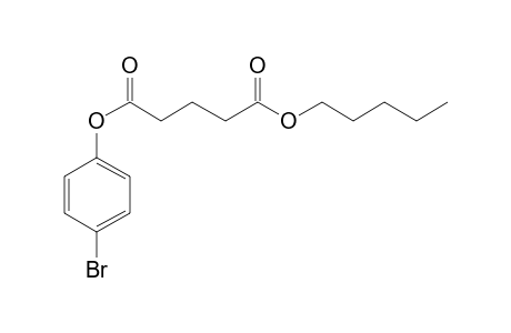 Glutaric acid, 4-bromophenyl pentyl ester