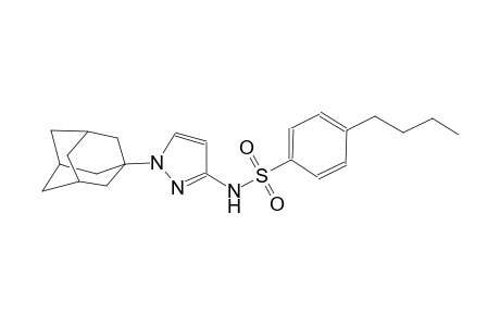 N-[1-(1-adamantyl)-1H-pyrazol-3-yl]-4-butylbenzenesulfonamide