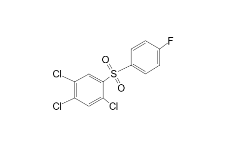 p-Fluorophenyl 2,4,5-trichlorophenyl sulfone