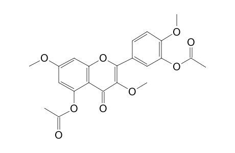 5-Acetoxy-2-(3-acetoxy-4-methoxyphenyl)-3,7-dimethoxy-4H-chromen-4-one