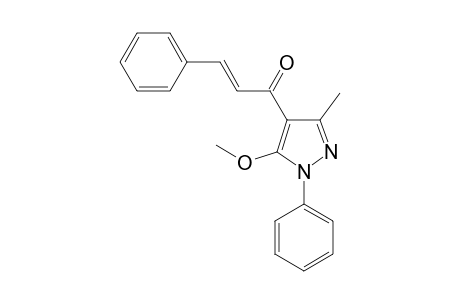 5-METHOXY-3-METHYL-N-PHENYL-4-PHENYLACRYLOYLPYRAZOL