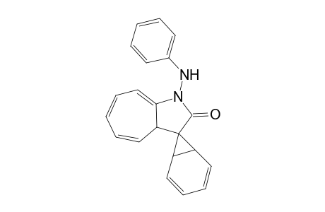 1-(Phenylamino)spiro[dihydroazaazulan-2-one-3,7'-bicyclo[4.1.0]hept-2,4,diene]