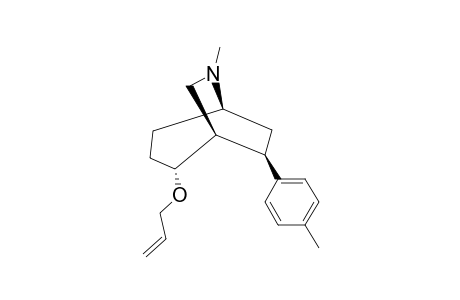 1-ALPHA-ALLYLOXY-3-BETA-(4-METHYLPHENYL)-AZABICYCLO-[3.2.2]-NONANE