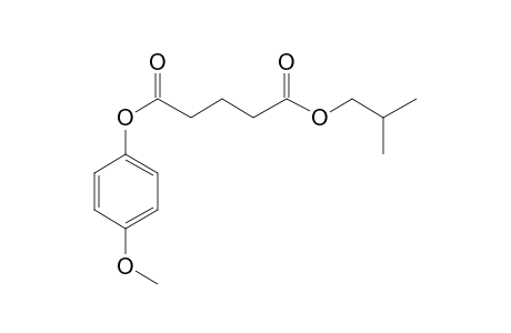 Glutaric acid, isobutyl 4-methoxyphenyl ester