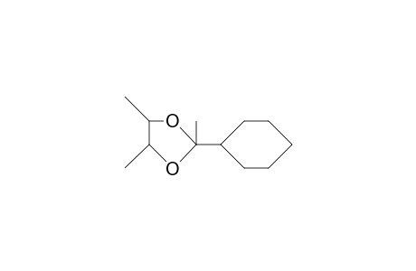 2-Cyclohexyl-2,4,5-trimethyl-1,3-dioxolan