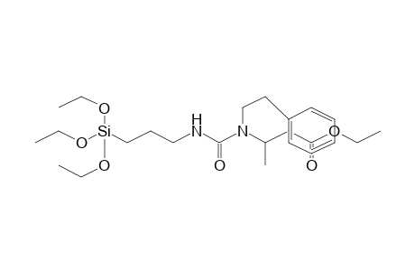 4,6-Diazanonanoic acid, 3-methyl-5-oxo-4-(2-phenylethyl)-9-(triethoxysilyl)-, ethyl ester