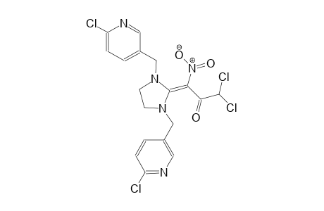 (1Z)-1-{1,3-bis[(6-chloro-3-pyridinyl)methyl]-2-imidazolidinylidene}-3,3-dichloro-1-nitro-2-propanone