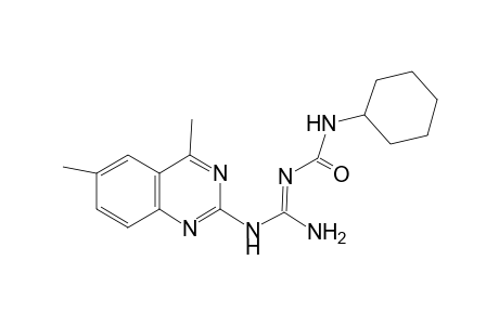 urea, N-[(E)-amino[(4,6-dimethyl-2-quinazolinyl)amino]methylidene]-N'-cyclohexyl-