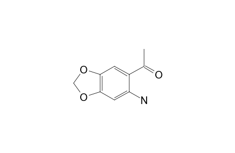 1-(6-amino-1,3-benzodioxol-5-yl)ethanone