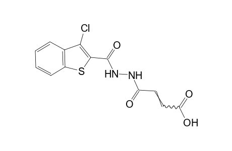 butenedioic acid, mono{[(3-chlorobenzo[b]thien-2-yl)carbonyl]hydrazide