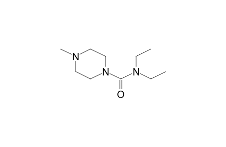 N,N-diethyl-4-methyl-1-piperazinecarboxamide