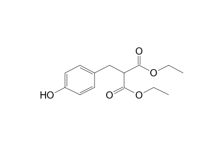 (p-hydroxybenzyl)malonic acid, diethyl ester