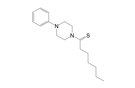 1-phenyl-4-thioheptanoylpiperazine