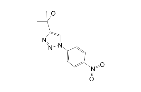 2-[1-(4-Nitrophenyl)-1,2,3-triazol-4-yl]propan-2-ol