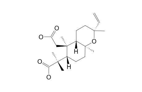 ENT-13-EPI-2,3-SECO-LABDA-14-ENE-2,3-DIOIC-ACID