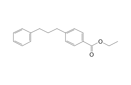 4-(3-Phenylpropyl)benzoic acid, ethyl ester