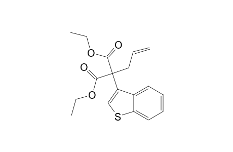 Diethyl .alpha.-Allyl-3-benzo[b]thiophenemalonate