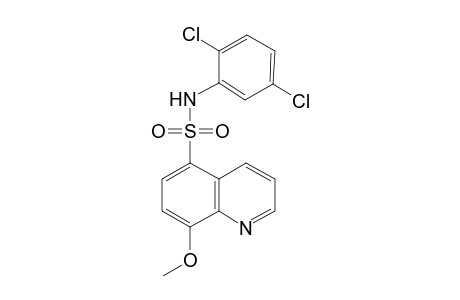 N-(2,5-dichlorophenyl)-8-methoxy-5-quinolinesulfonamide