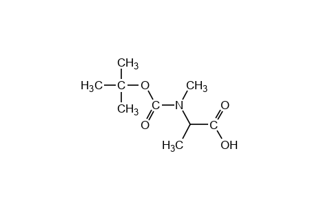 N-carboxy-L-N-methylalanine, N-tert-butyl ester