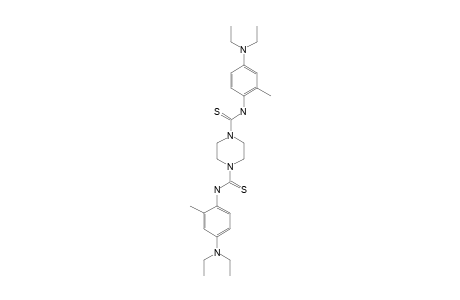 4',4''-bis(diethylamino)-2',2''-dimethyldithio-1,4-piperazinedicarboxanilide