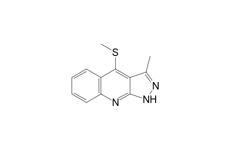 3-Methyl-4-(methylsulfanyl)-1H-pyrazolo[3,4-b]quinoline