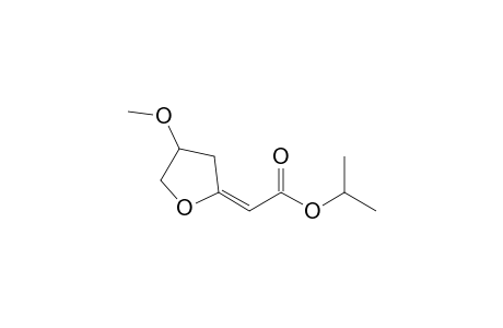 2-(E)-(Isopropoxycarbonylmethylidene)-4-methoxytetrahydrofuran