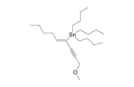 (Z)-1-Butyl-2-tributylstannyl-5-methoxy-1-penten-3-yne