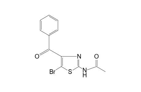 N-(4-benzoyl-5-bromo-2-thiazolyl)acetamide